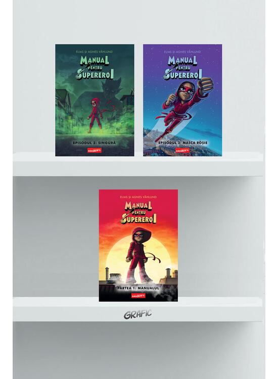 Copertă produs Pachet benzi desenate Manual pentru Supereroi 3 volume - gallery big 1