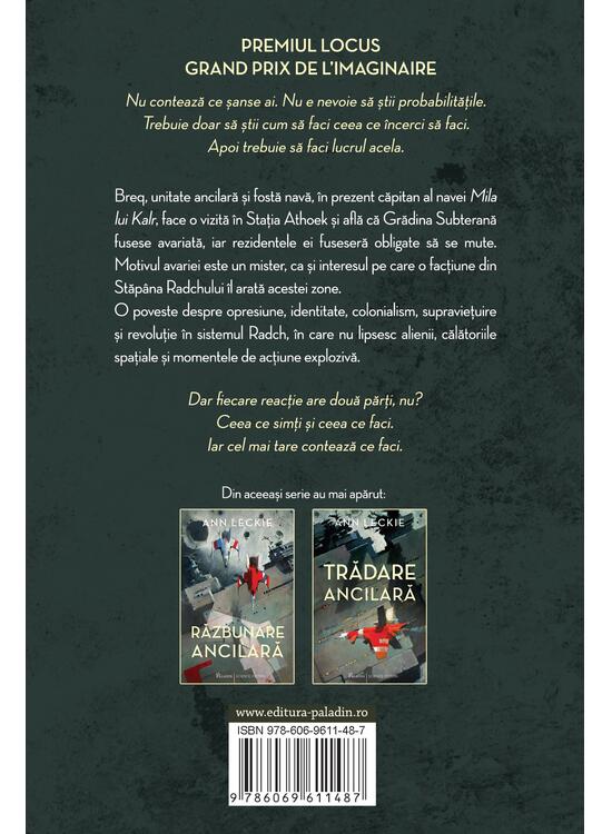Copertă produs Trilogia Ancilară Ann Leckie 3 volume - gallery big 2