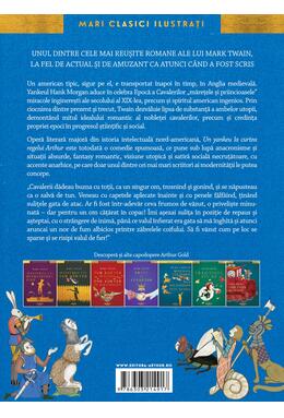 Copertă produs Un yankeu la curtea regelui Arthur. Ilustrat de Anca Smărăndache