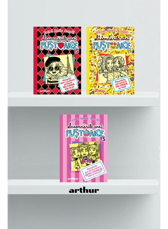 Copertă produs Pachet &Icirc;nsemnările unei puștoaice volumele 13-15 - gallery big 1