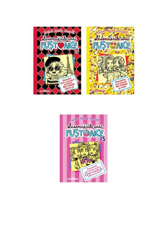 Copertă produs Pachet &Icirc;nsemnările unei puștoaice volumele 13-15 - gallery big 6