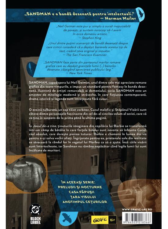 Copertă produs Sandman #5. Jocul de-a tine - gallery big 2
