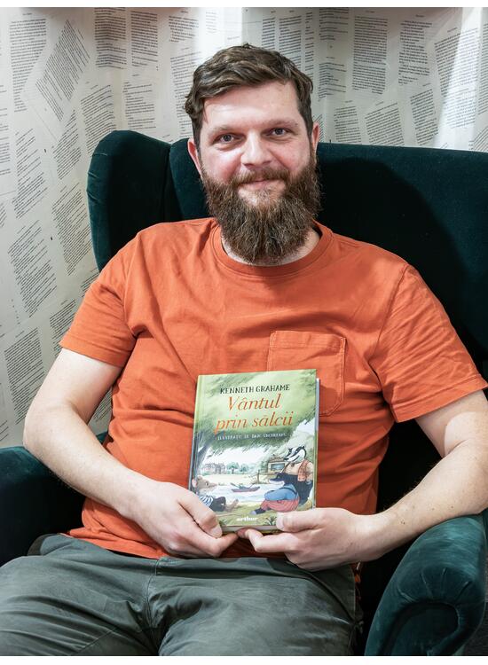 Copertă produs Vântul prin sălcii. Ilustrat de Dan Ungureanu - gallery big 3