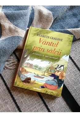 Copertă produs Vântul prin sălcii. Ilustrat de Dan Ungureanu