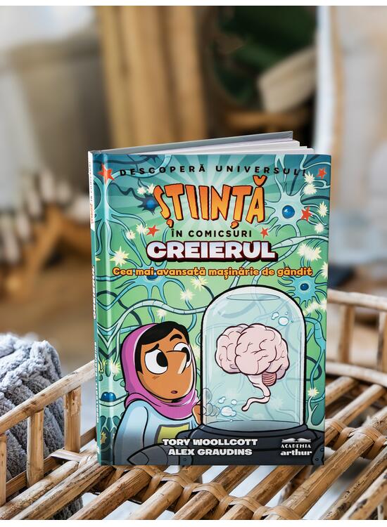 Copertă produs Creierul. Cea mai avansată mașinărie de g&acirc;ndit (Știință &icirc;n comicsuri) - gallery big 3