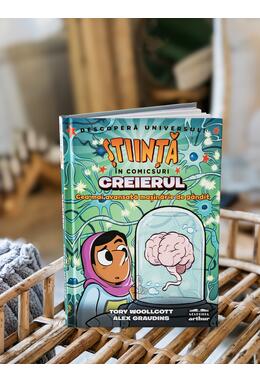 Copertă produs Creierul. Cea mai avansată mașinărie de g&acirc;ndit (Știință &icirc;n comicsuri)