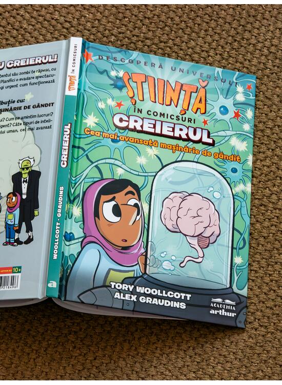 Copertă produs Creierul. Cea mai avansată mașinărie de g&acirc;ndit (Știință &icirc;n comicsuri) - gallery big 6