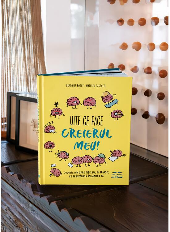 Copertă produs Uite ce face creierul meu! O carte din care &icirc;nțelegi, &icirc;n sf&acirc;rșit, ce se &icirc;nt&acirc;mplă &icirc;n mintea ta - gallery big 3