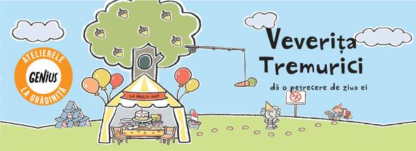 Genius la grădiniță #79 Veverița Tremurici dă o petrecere de ziua ei