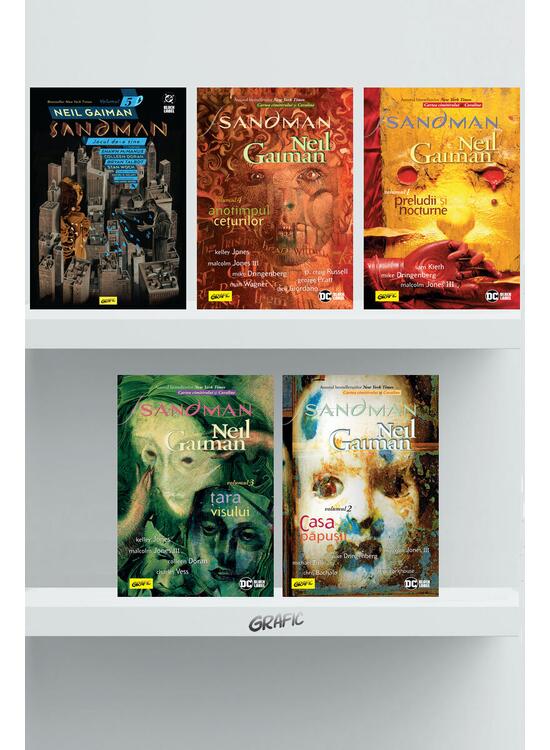 Copertă produs Pachet bandă desenată Sandman (5 volume) - gallery big 1