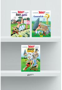 Copertă produs Pachet bandă desenată Asterix (primele 3 volume)
