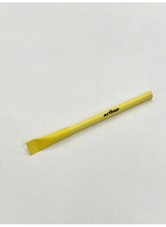 Copertă produs Pix din hârtie reciclată Arthur Classic Yellow - gallery big 1