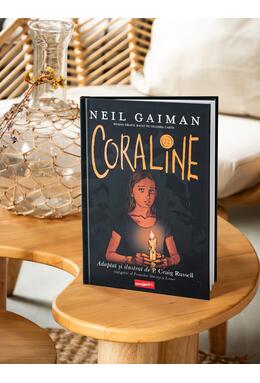 Copertă produs Coraline. Roman grafic
