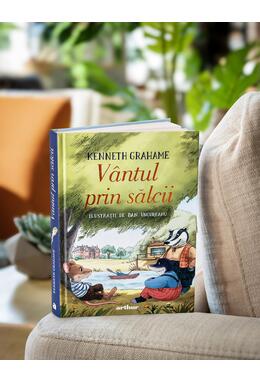 Copertă produs Vântul prin sălcii. Ilustrat de Dan Ungureanu