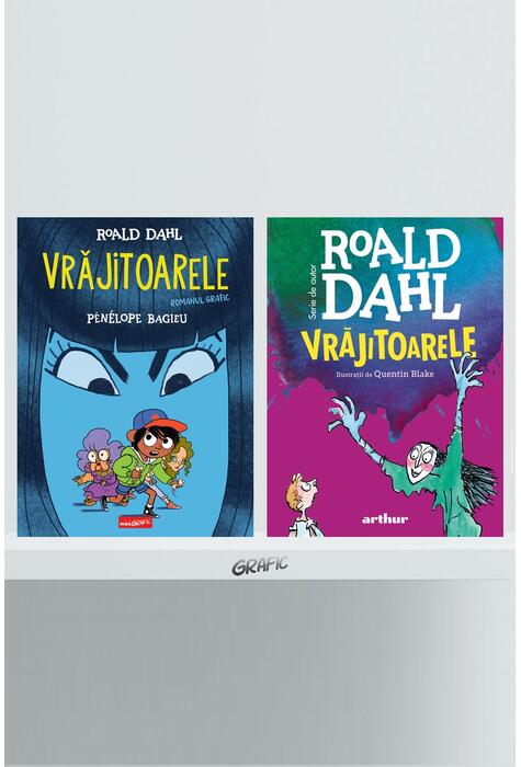 Copertă produs Pachet Vrăjitoarele (banda desenată și ediția &icirc;n format mic)