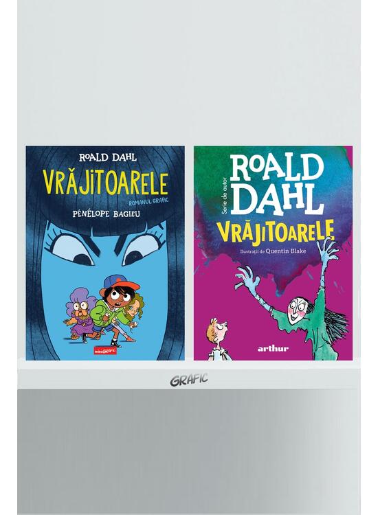 Copertă produs Pachet Vrăjitoarele (banda desenată și ediția &icirc;n format mic) - gallery big 1