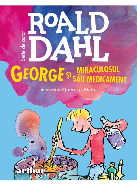 Copertă produs Pachet Roald Dahl format mic (Charlie și fabrica de ciocolată, George, Domnul Fox) - gallery big 2