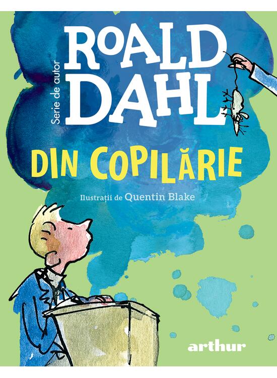 Copertă produs Pachet Roald Dahl format mic ( Din copilărie, Vrăjitoarele, Charlie și marele ascensor) - gallery big 3