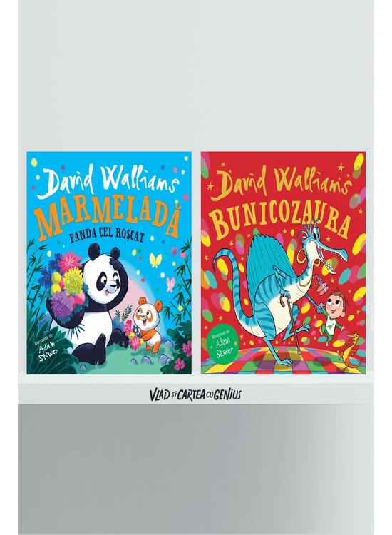 Copertă produs Pachet D. Walliams (Bunicozaura, Marmeladă. Panda cel Roșcat) - gallery big 1