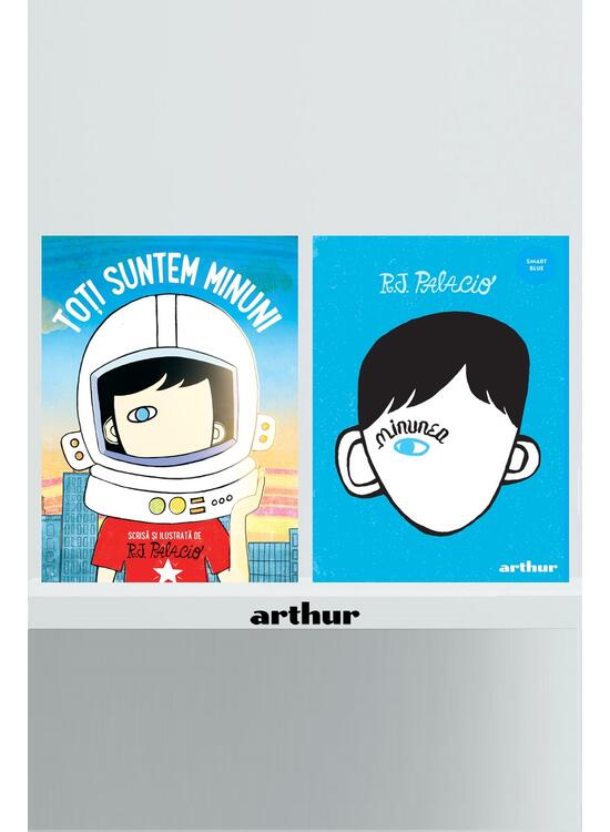Copertă produs Pachet Minunea R.J. Palacio (romanul și albumul ilustrat) - gallery big 1