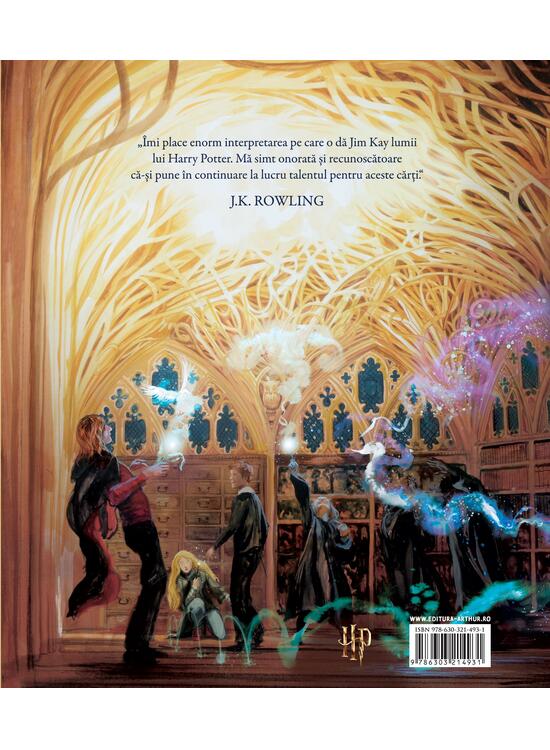 Copertă produs Pachet Harry Potter (Ordinul Phoenix ediție ilustrată, Almanah Vrăjitoresc) - gallery big 2