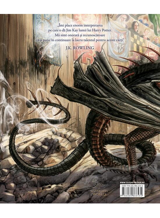 Copertă produs Pachet Harry Potter ediție ilustrată vol 4-5 (Pocalul de Foc , Ordinul Phoenix) - gallery big 2