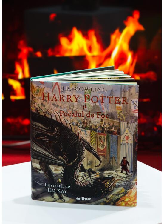 Copertă produs Pachet Harry Potter ediție ilustrată vol 4-5 (Pocalul de Foc , Ordinul Phoenix) - gallery big 3