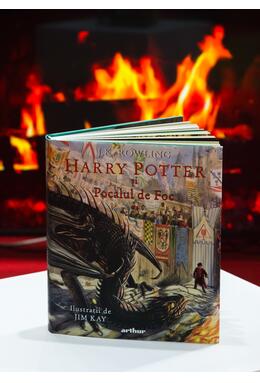 Copertă produs Pachet Harry Potter ediție ilustrată vol 4-5 (Pocalul de Foc , Ordinul Phoenix)