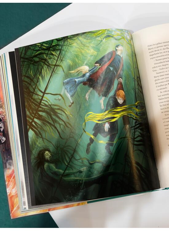 Copertă produs Pachet Harry Potter ediție ilustrată vol 4-5 (Pocalul de Foc , Ordinul Phoenix) - gallery big 4