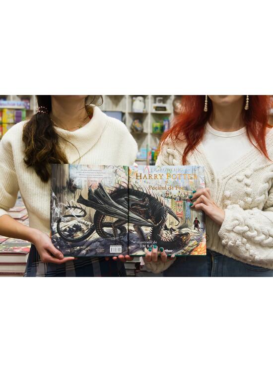 Copertă produs Pachet Harry Potter ediție ilustrată vol 4-5 (Pocalul de Foc , Ordinul Phoenix) - gallery big 6