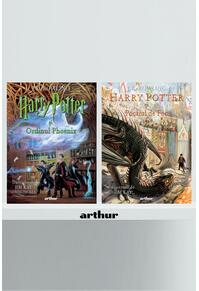 Copertă produs Pachet Harry Potter ediție ilustrată vol 4-5 (Pocalul de Foc , Ordinul Phoenix)