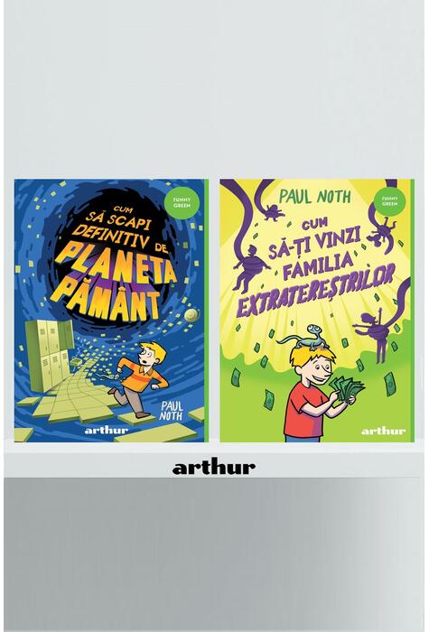 Copertă produs Pachet extraterestru (Cum să scapi definitiv de Planeta Pământ, Cum să-ți vinzi familia extratereștrilor)