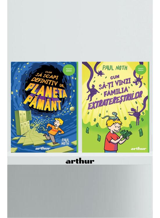 Copertă produs Pachet extraterestru (Cum să scapi definitiv de Planeta Pământ, Cum să-ți vinzi familia extratereștrilor) - gallery big 1