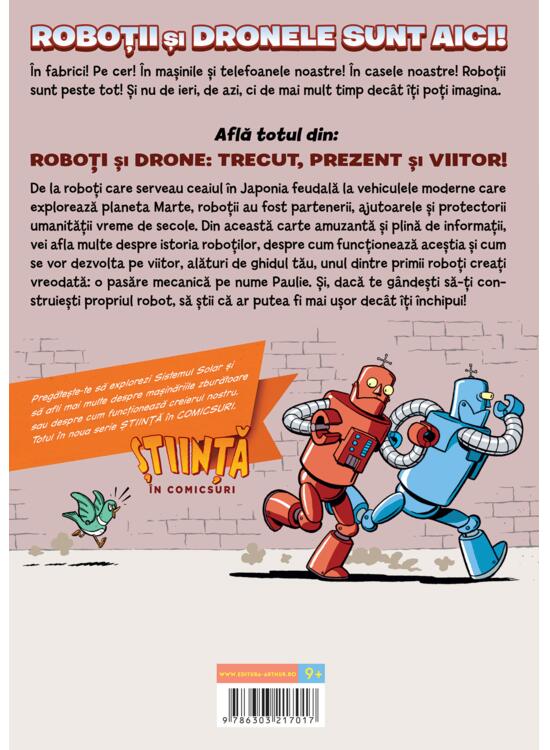 Copertă produs Pachet Știință &icirc;n comicsuri (Roboţi şi drone, Creierul) - gallery big 2