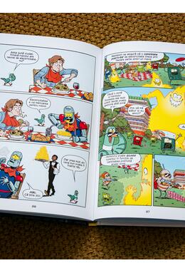 Copertă produs Pachet Știință &icirc;n comicsuri (Roboţi şi drone, Creierul)