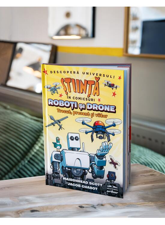 Copertă produs Pachet Știință &icirc;n comicsuri (Roboţi şi drone, Creierul) - gallery big 6