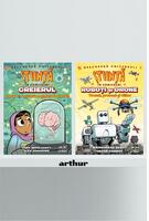 Copertă produs Pachet Știință &icirc;n comicsuri (Roboţi şi drone, Creierul)