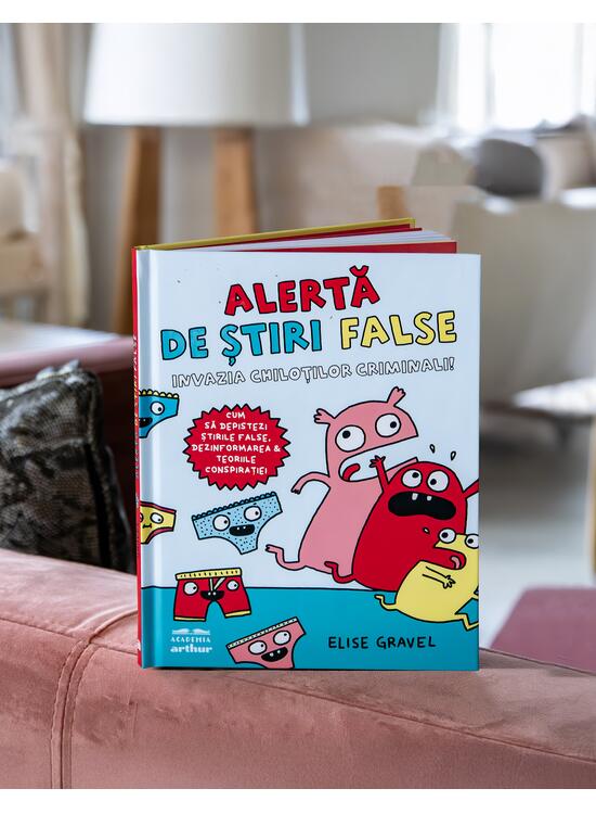 Copertă produs Pachet cărți g&acirc;ndire critică pentru copii (Alertă de știri false, Detectivul erorilor de g&acirc;ndire) - gallery big 3