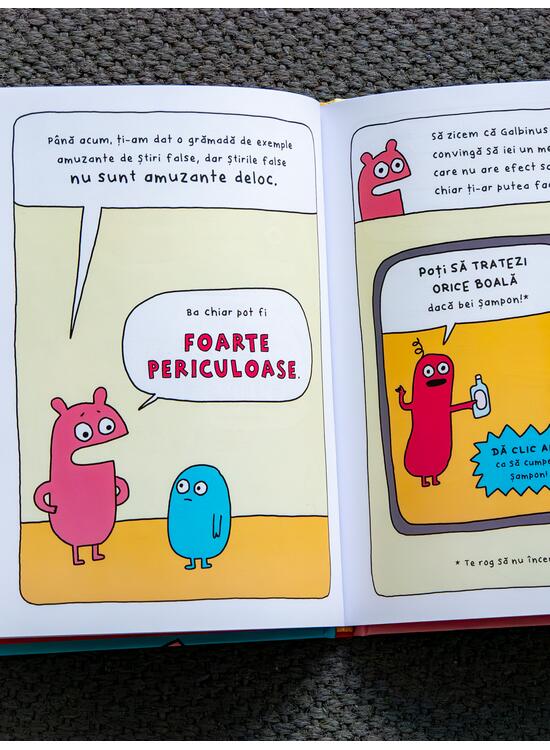 Copertă produs Pachet cărți g&acirc;ndire critică pentru copii (Alertă de știri false, Detectivul erorilor de g&acirc;ndire) - gallery big 4