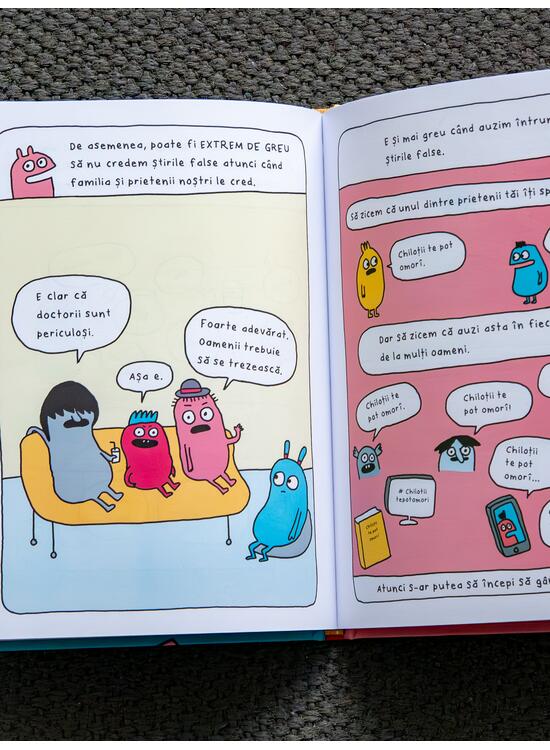 Copertă produs Pachet cărți g&acirc;ndire critică pentru copii (Alertă de știri false, Detectivul erorilor de g&acirc;ndire) - gallery big 5