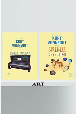 Copertă produs Pachet Kurt Vonnegut (Pianul mecanic, Sirenele de pe Titan)