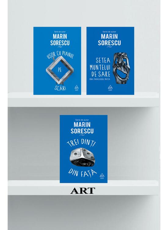 Copertă produs Pachet M.Sorescu (Ușor cu pianul, Setea muntelui, Trei dinţi ) - gallery big 1