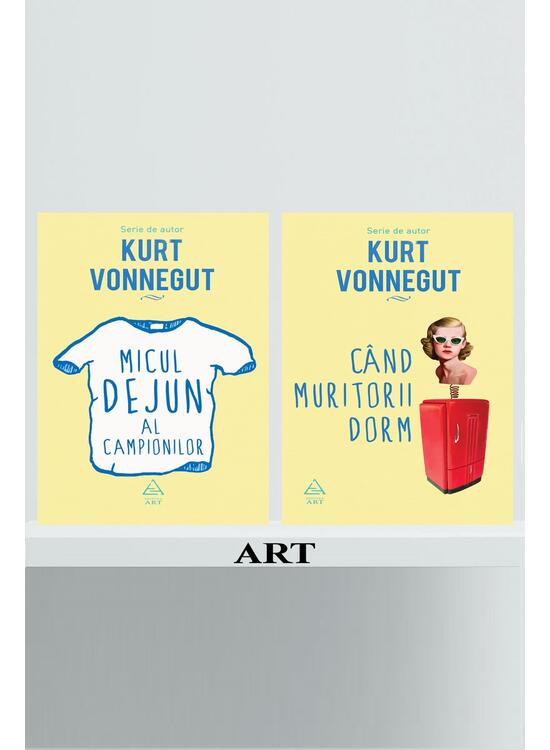 Copertă produs Pachet Kurt Vonnegut (Micul dejun al campionilor, C&acirc;nd muritorii dorm - gallery big 1