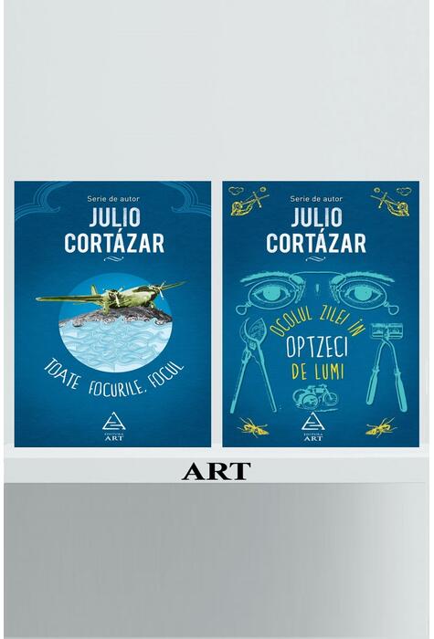 Copertă produs Pachet J.Cortazar (Ocolul zilei, Toate focurile)