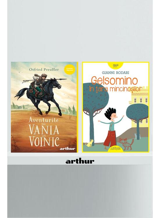 Copertă produs Pachet Aventuri (Vania cel voinic, Gelsomino &icirc;n țara mincinoșilor) - gallery big 1