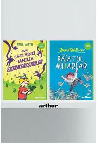 Copertă produs Pachet Funny (Baiatul miliardar, Cum să-ți vinzi familia extratereștrilor)