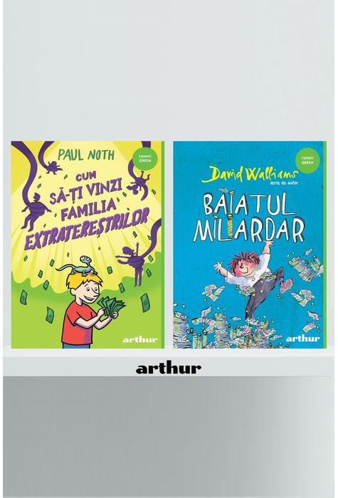 Copertă produs Pachet Funny (Baiatul miliardar, Cum să-ți vinzi familia extratereștrilor)