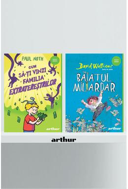 Copertă produs Pachet Funny (Baiatul miliardar, Cum să-ți vinzi familia extratereștrilor)