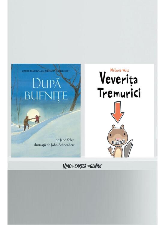 Copertă produs Pachet povești copii curioși (După bufnițe, Veverița Tremurici) - gallery big 1