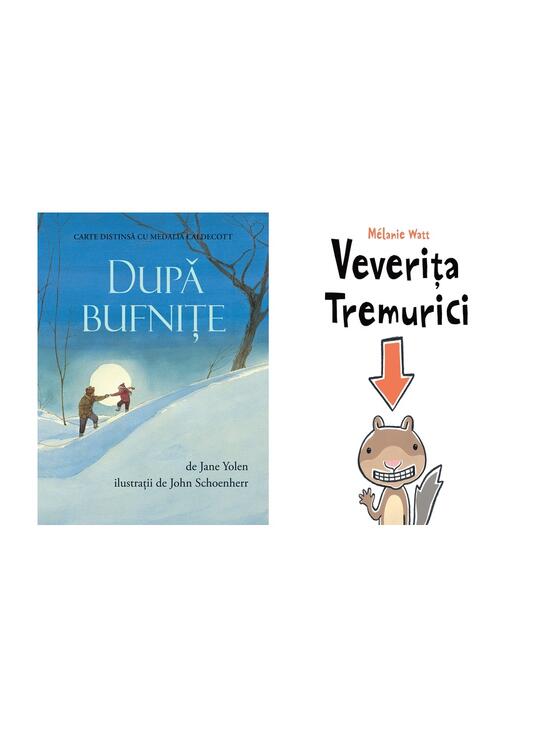 Copertă produs Pachet povești copii curioși (După bufnițe, Veverița Tremurici) - gallery big 4